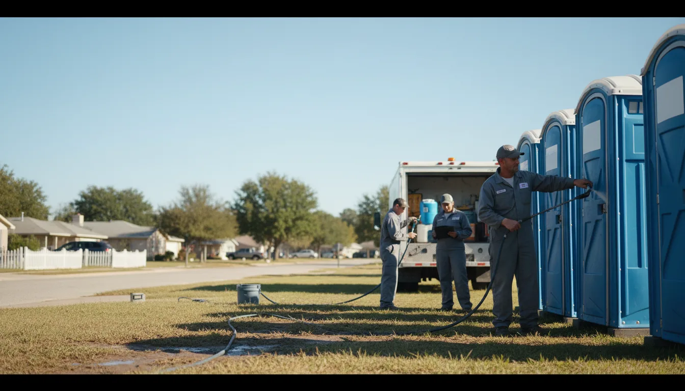 Long-Term Portable Toilet Rental in Bixby, OK near me